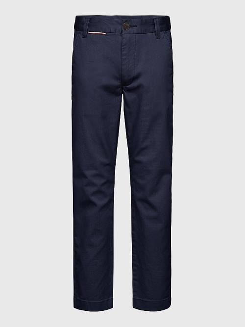 Tommy Hilfiger 1985 Essential Chinos Fantje Hlače Modra | TH716XTC