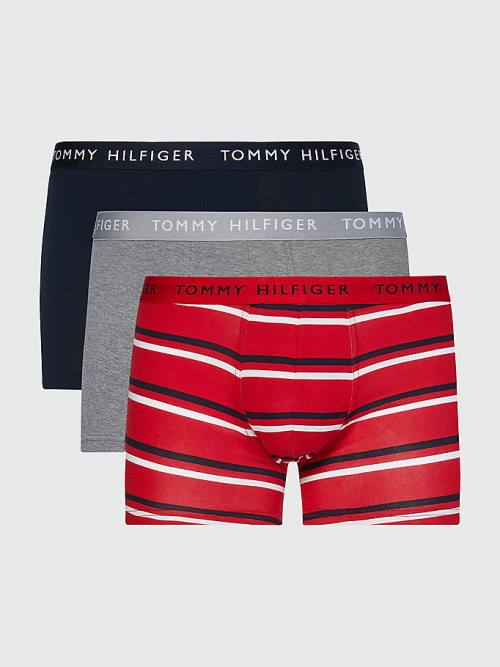 Tommy Hilfiger 3-Pack Essential Recycled Cotton Trunks Moški Spodnje Perilo Bež | TH461PSA