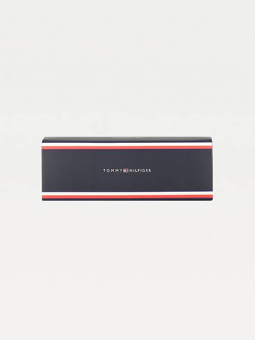 Tommy Hilfiger 3-Pack Gift Box Stripe Moški Nogavice Modra | TH932UTW