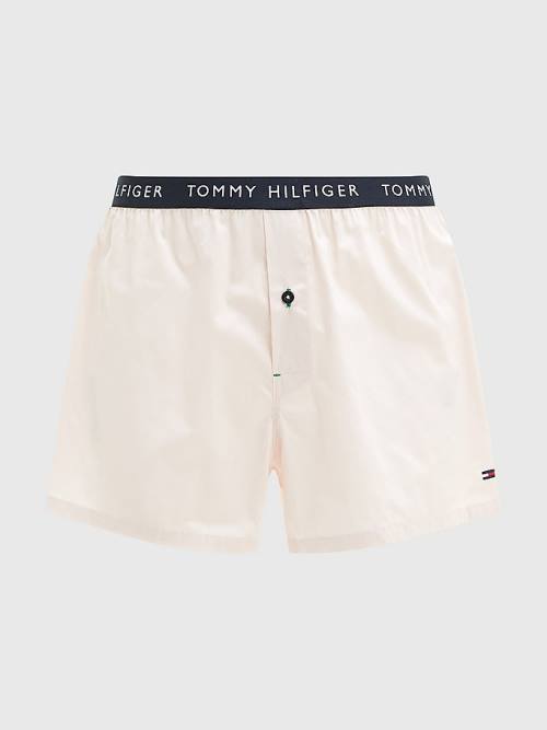 Tommy Hilfiger 3-Pack Logo Waistband Boxer Shorts Moški Spodnje Perilo Zlato | TH432OVQ