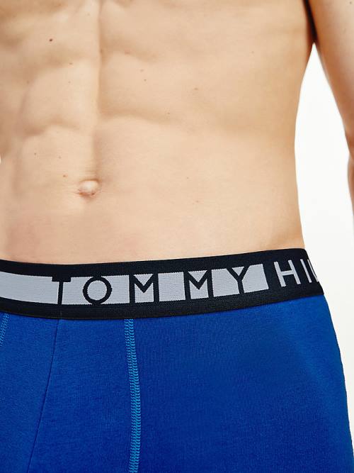 Tommy Hilfiger 3-Pack Logo Waistband Trunks Moški Spodnje Perilo Bež | TH582YDH