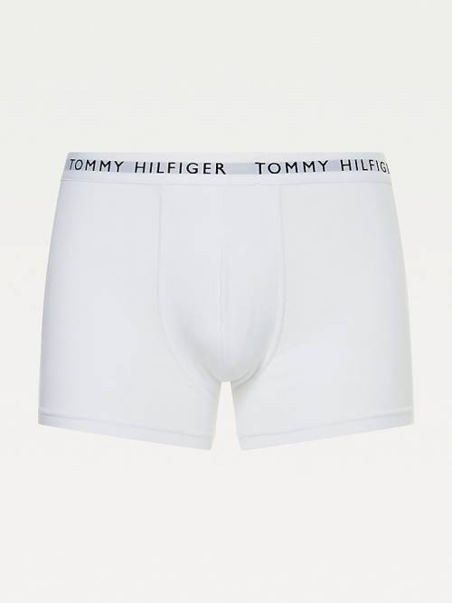 Tommy Hilfiger 3-Pack Logo Waistband Trunks Moški Spodnje Perilo Roza | TH724GIV