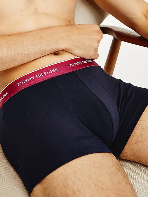 Tommy Hilfiger 3-Pack Premium Essential Trunks Moški Spodnje Perilo Črna | TH738CNV