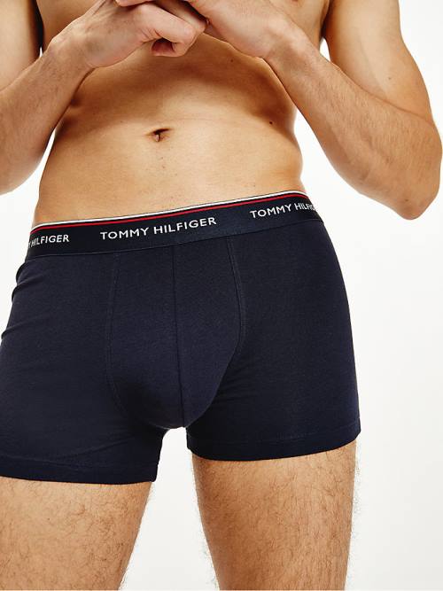 Tommy Hilfiger 3-Pack Premium Essential Trunks Moški Spodnje Perilo Črna | TH738CNV