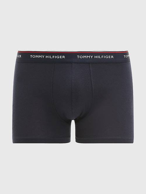 Tommy Hilfiger 3-Pack Premium Logo Waistband Trunks Moški Spodnje Perilo Rumena | TH108AHB