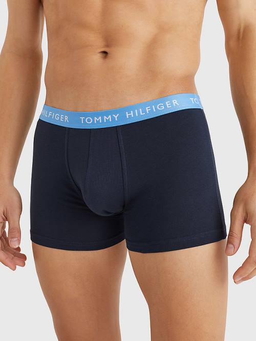 Tommy Hilfiger 3-Pack Repeat Logo Trunks Moški Spodnje Perilo Vijolična | TH140LTA