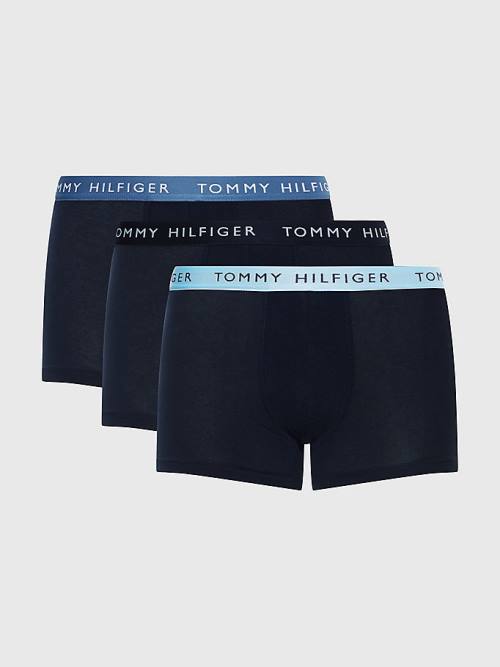 Tommy Hilfiger 3-Pack Repeat Logo Trunks Moški Spodnje Perilo Rumena | TH547KLA