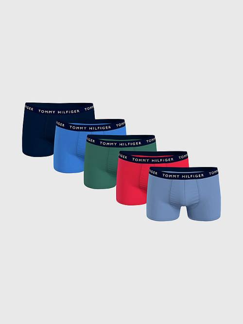 Tommy Hilfiger 5-Pack Logo Waistband Trunks Moški Spodnje Perilo Zlato | TH681RIC