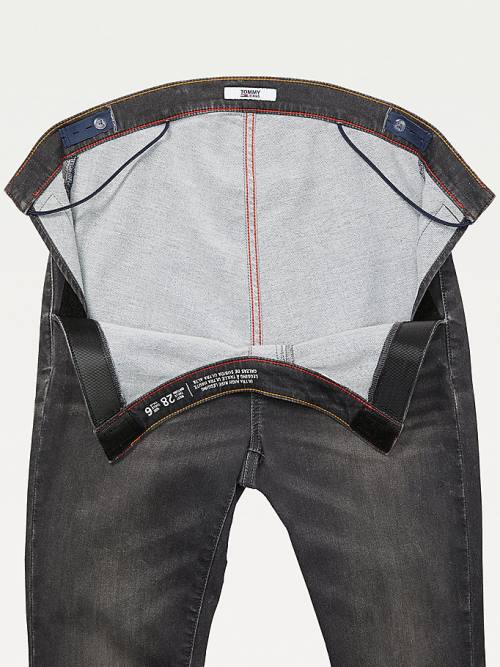 Tommy Hilfiger Adaptive Natalia Ultra High Rise Denim Leggings Ženske Kavbojke Siva | TH450SMD