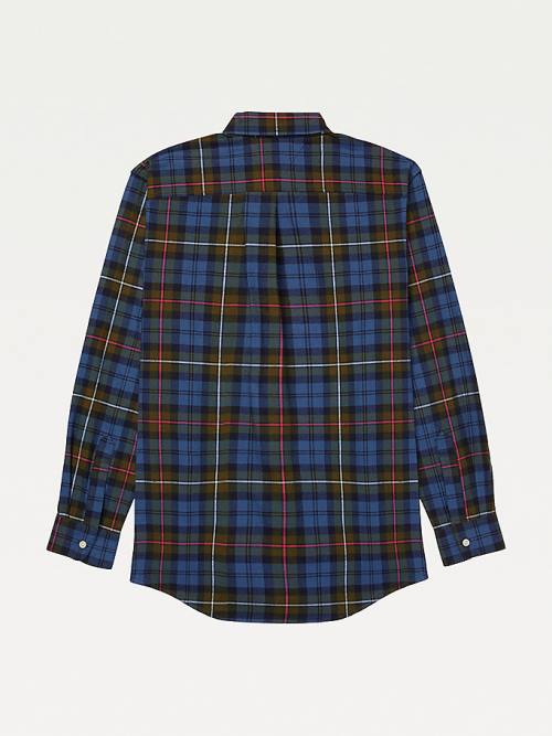 Tommy Hilfiger Adaptive Plaid Check Regular Fit Moški Srajce Multi | TH372ESH