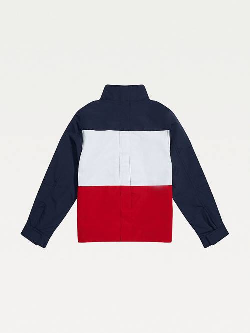 Tommy Hilfiger Adaptive Seated Wear Yachting Fantje Jakne Modra | TH428DAY