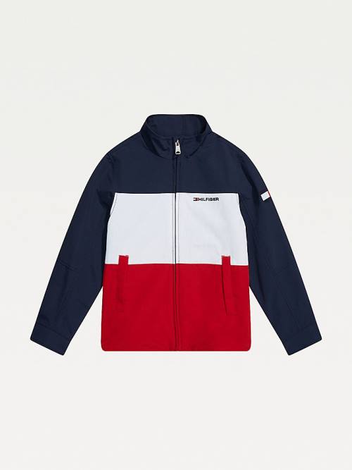 Tommy Hilfiger Adaptive Seated Wear Yachting Fantje Jakne Modra | TH428DAY