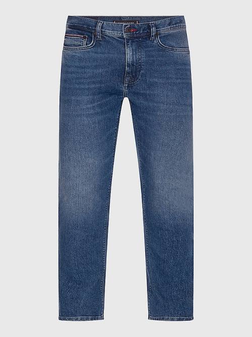 Tommy Hilfiger Bleecker Slim Faded Moški Kavbojke Denim | TH934CHA