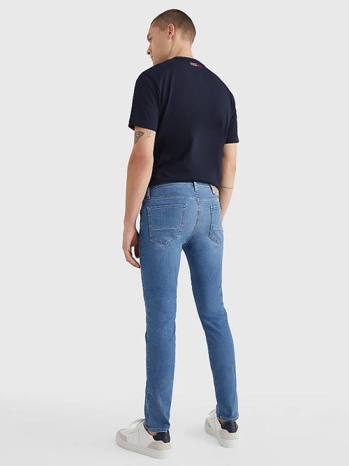 Tommy Hilfiger Bleecker Slim Moški Kavbojke Denim | TH371UVE