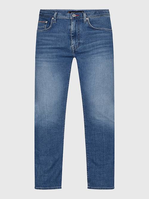 Tommy Hilfiger Bleecker Slim Moški Kavbojke Denim | TH371UVE