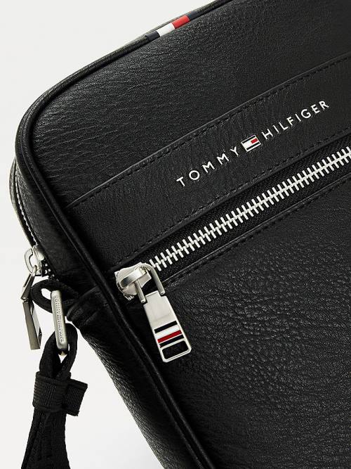 Tommy Hilfiger Casual Small Reporter Moški Torbice Črna | TH063UVC