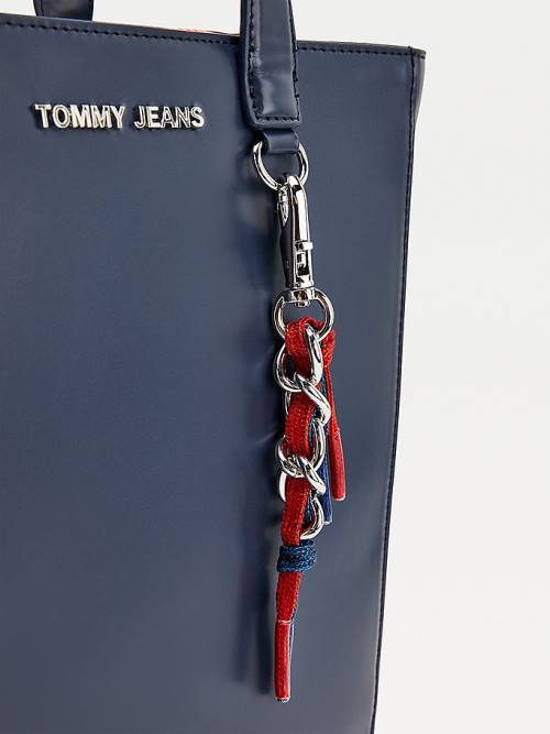 Tommy Hilfiger Charm Tote Ženske Torbice Modra | TH518YJR