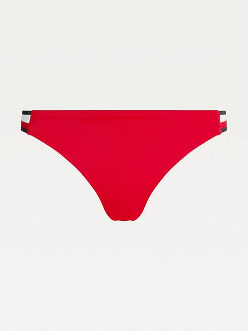 Tommy Hilfiger Cheeky Fit Bikini Bottoms Ženske Kopalke Rdeča | TH352ZOC