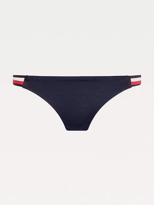 Tommy Hilfiger Cheeky Fit Bikini Bottoms Ženske Kopalke Modra | TH760BTN