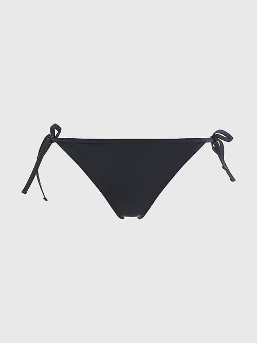 Tommy Hilfiger Cheeky Side Tie Bikini Bottoms Ženske Kopalke Modra | TH390AKP