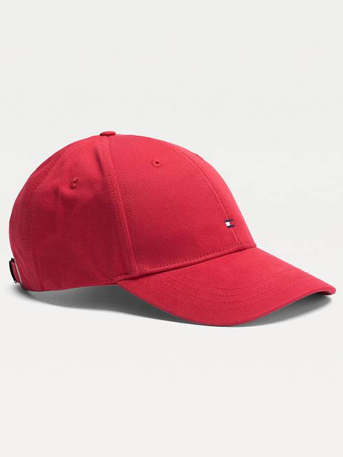 Tommy Hilfiger Classic Baseball Cap Moški Kapa Rdeča | TH986YXR