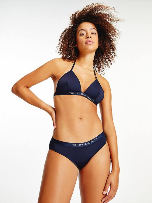 Tommy Hilfiger Classic Bikini Bottoms Ženske Kopalke Modra | TH378CMW