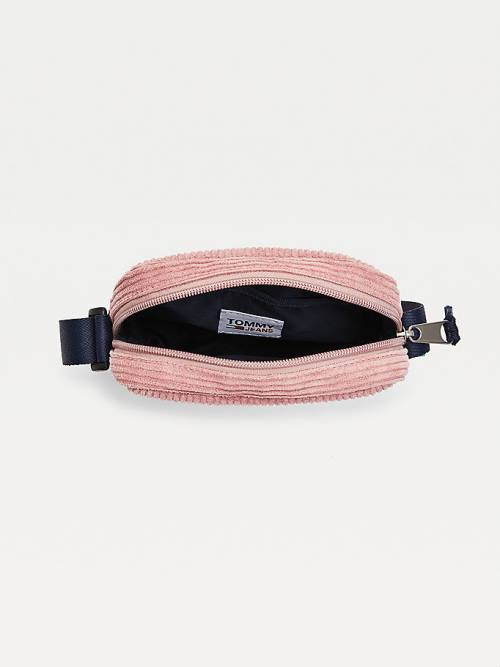 Tommy Hilfiger College Crossbody Moški Torbice Roza | TH905NUE