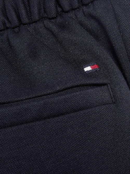 Tommy Hilfiger Comfort Jersey Pique Chinos Fantje Hlače Modra | TH028RBL