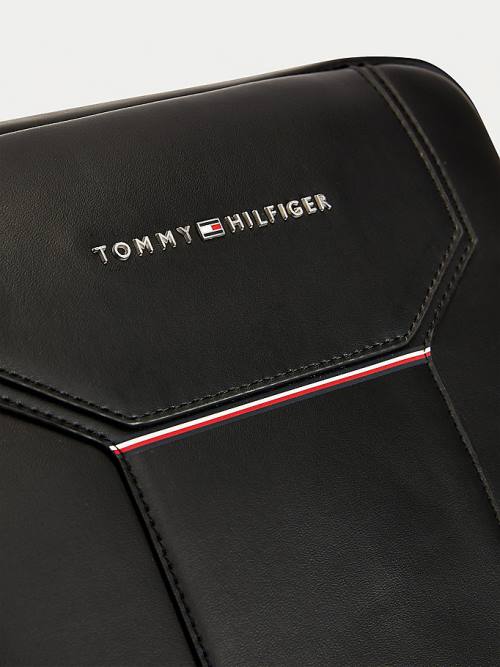 Tommy Hilfiger Commuter Reporter Moški Torbice Črna | TH430PAH