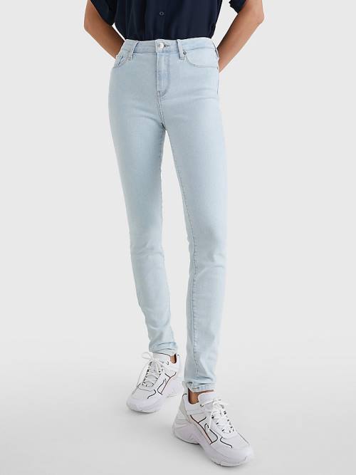 Tommy Hilfiger Como Mid Rise Skinny Ženske Kavbojke Denim | TH745CXM