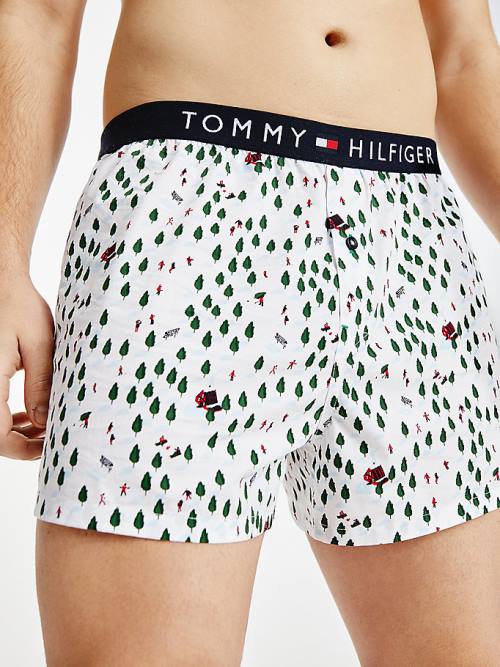 Tommy Hilfiger Cotton Trunks And Socks Gift Set Moški Spodnje Perilo Rjav | TH158OEW