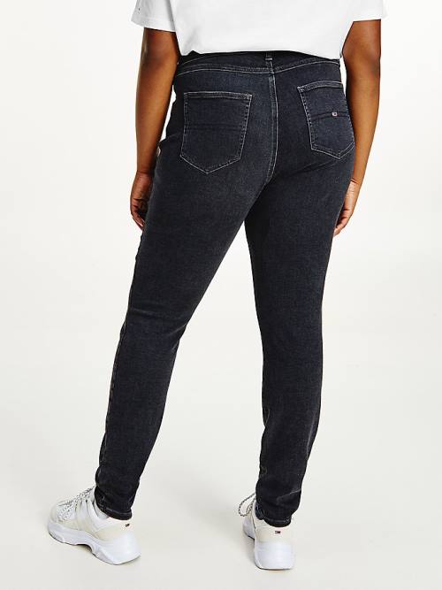 Tommy Hilfiger Curve Melany Ultra High Rise Super Skinny Ženske Kavbojke Denim | TH876WFL