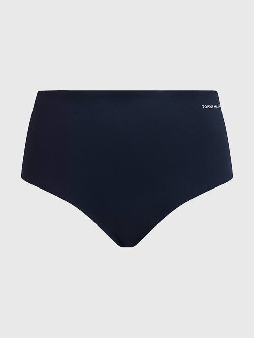 Tommy Hilfiger Curve TH Flex Bikini Bottoms Ženske Kopalke Modra | TH829ICX