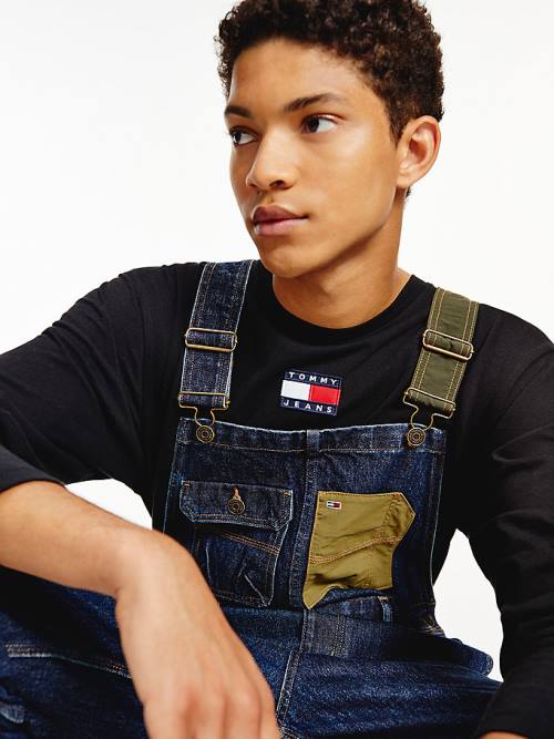 Tommy Hilfiger Denim Dungarees Moški Kavbojke Denim | TH785RQG