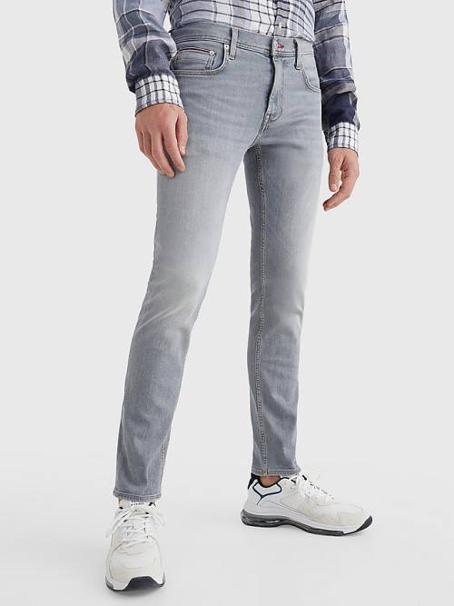 Tommy Hilfiger Denton Straight Faded Moški Kavbojke Denim | TH230HJO