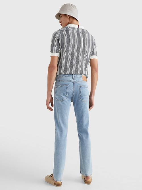 Tommy Hilfiger Denton Straight Faded Moški Kavbojke Denim | TH590KCB