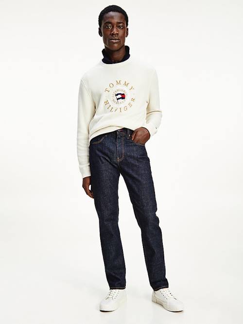 Tommy Hilfiger Denton Straight Moški Kavbojke Denim | TH297EOA