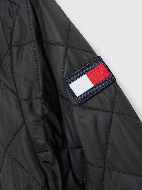 Tommy Hilfiger Diamond Quilted Dekleta Jakne Črna | TH724VFR