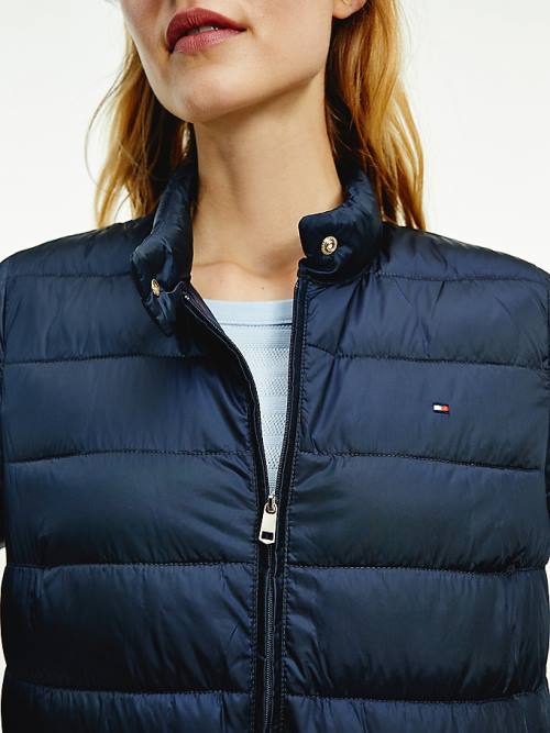 Tommy Hilfiger Down-Filled Padded Ženske Jakne Modra | TH243LWA