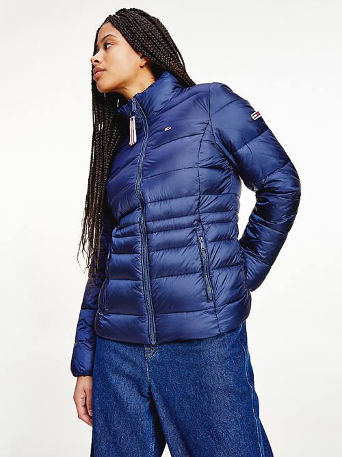 Tommy Hilfiger Down Quilted Ženske Jakne Modra | TH257OCS