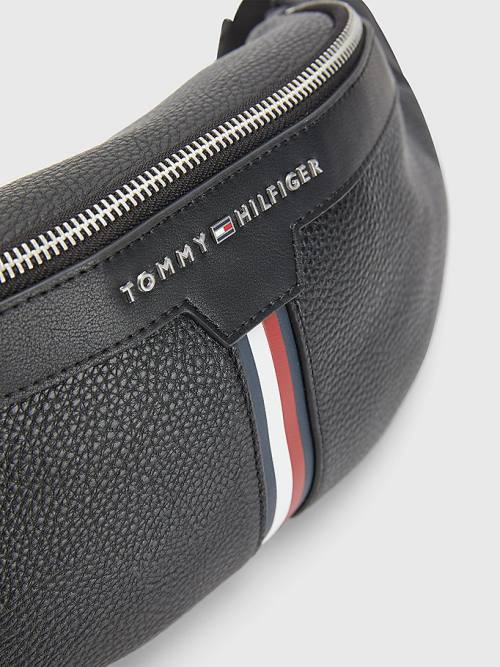 Tommy Hilfiger Downtown Crossbody Moški Torbice Črna | TH274URO