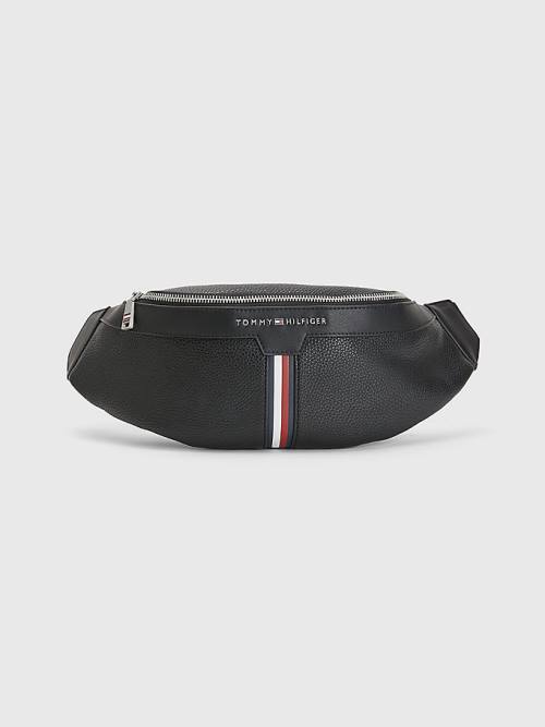 Tommy Hilfiger Downtown Crossbody Moški Torbice Črna | TH274URO