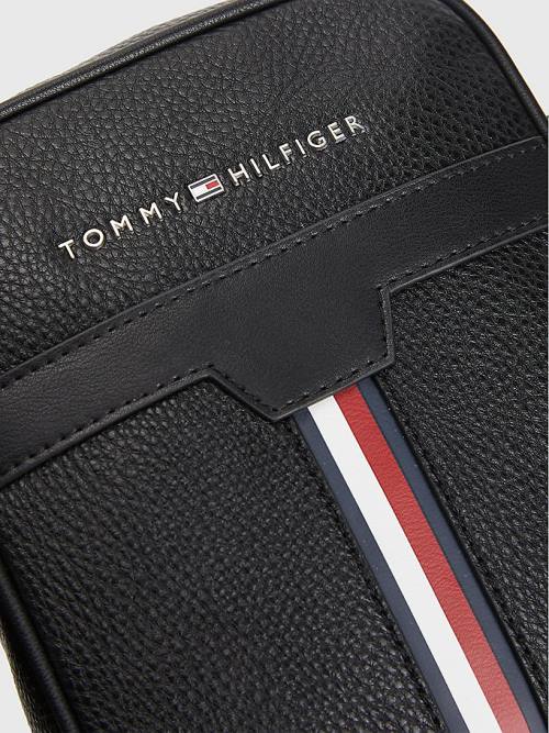 Tommy Hilfiger Downtown Small Reporter Moški Torbice Črna | TH250QFR