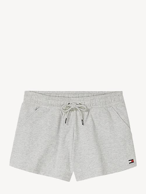 Tommy Hilfiger Drawstring Jersey Ženske Kratke Hlače Siva | TH934XYR