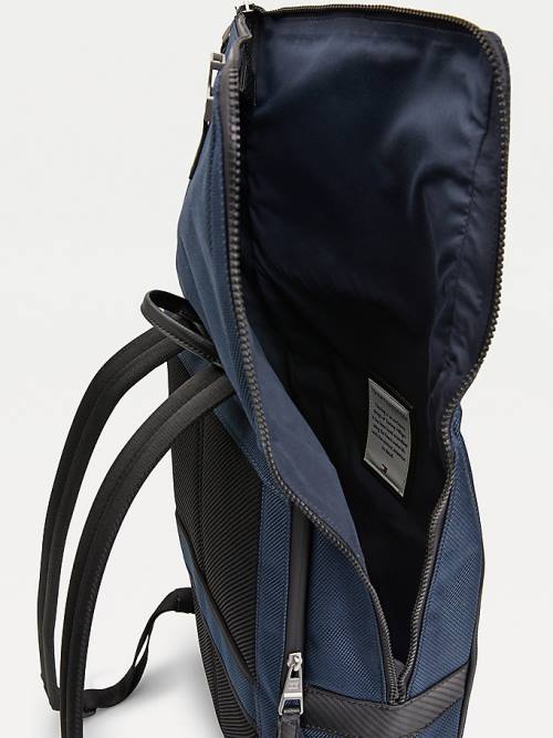 Tommy Hilfiger Elevated Modern 2-In-1 Backpack Moški Torbice Modra | TH395HBD