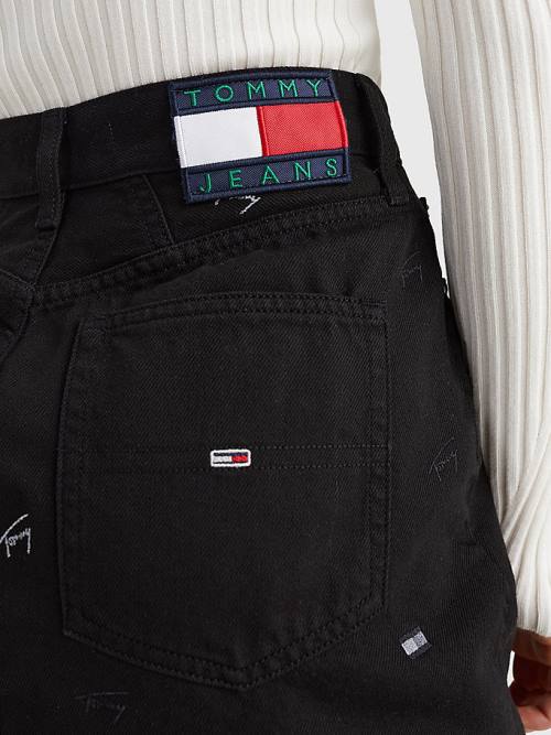 Tommy Hilfiger Embroidery Denim Mini Ženske Krilo Denim | TH520MIH