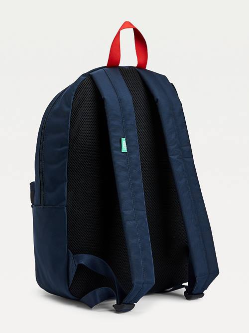 Tommy Hilfiger Essential Contrast Handle Backpack Moški Torbice Modra | TH421CPU