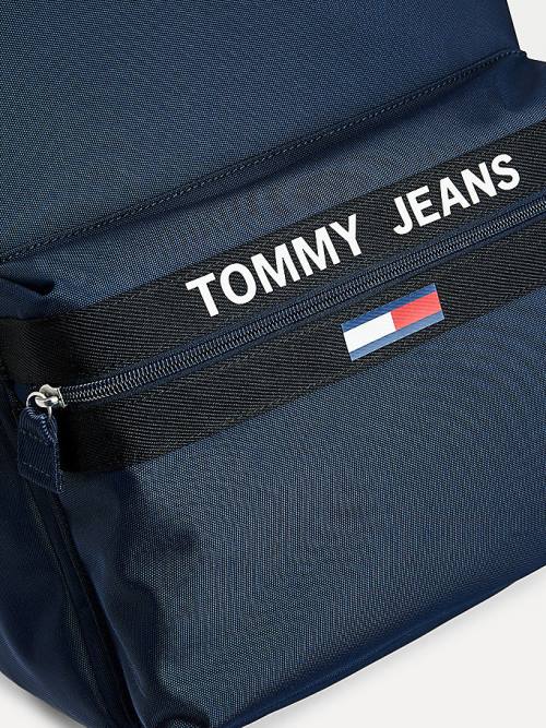 Tommy Hilfiger Essential Contrast Handle Backpack Moški Torbice Modra | TH421CPU