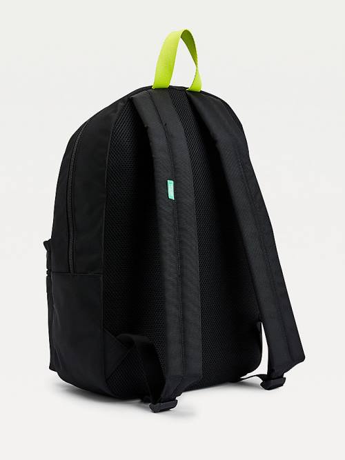 Tommy Hilfiger Essential Contrast Handle Backpack Moški Torbice Črna | TH758UEL