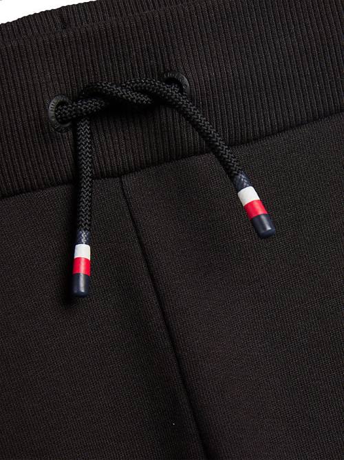 Tommy Hilfiger Essential Drawstring Sweat Shorts Fantje Hlače Črna | TH358BOV